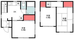 所沢戸建の物件間取画像